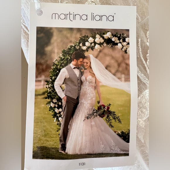 Wedding Dress with Veil for Sale - Never Worn with Tags - Picture 5 of 8